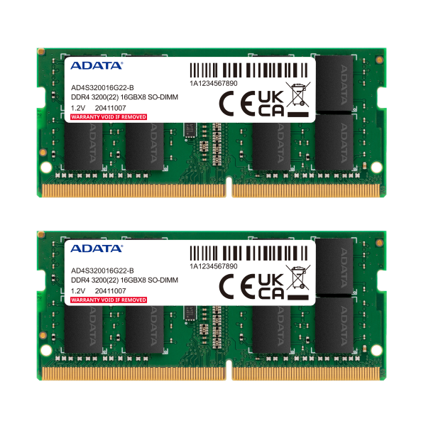 ADATA 3200 DDR4 16GB Laptop RAM