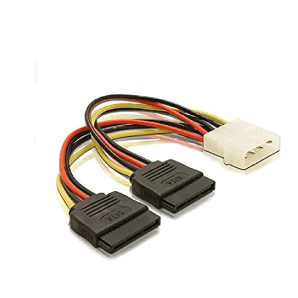4 PIN MOLEX To SATA 2x15 PIN