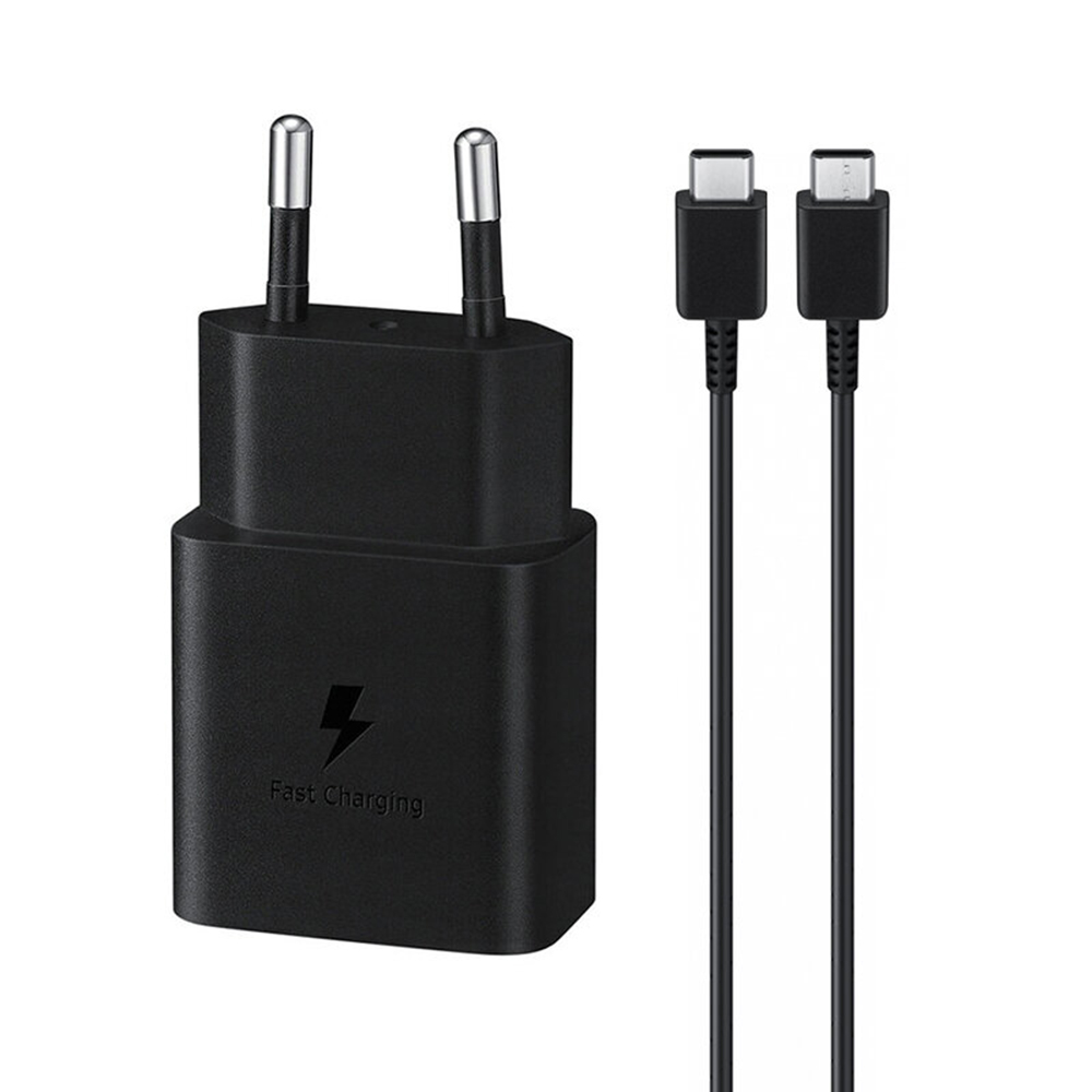 Original Samsung Charger 25W with C-C Cable1 EU