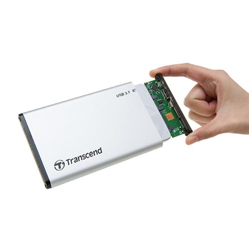 Transcend StoreJet USB 3.0 External Hard Drive Enclosure
