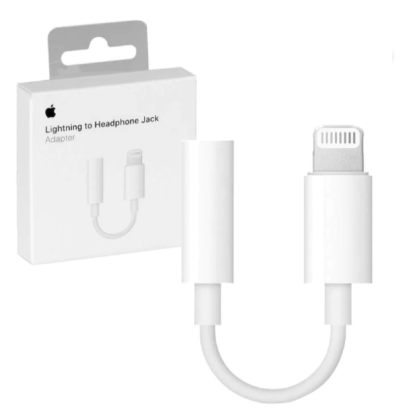 Original Apple Lightning to 3.5mm Headphone Jack Adapter
