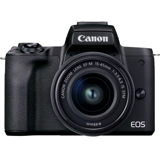 Canon EOS M50 Mark II +EF-M 15-45 Camera