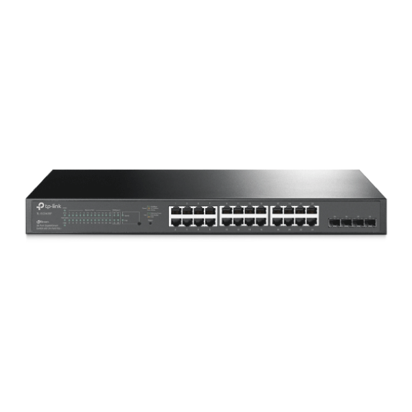 TP-Link JetStream 28-Port Gigabit Switch with 24-Port PoE