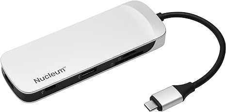 Kingston Nucleum USB C Hub, 7-In-1 Type-C-Adapter