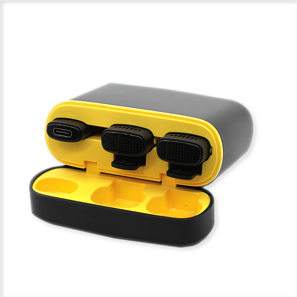DI Microphone Yellow  - Two Mic and IPhone input