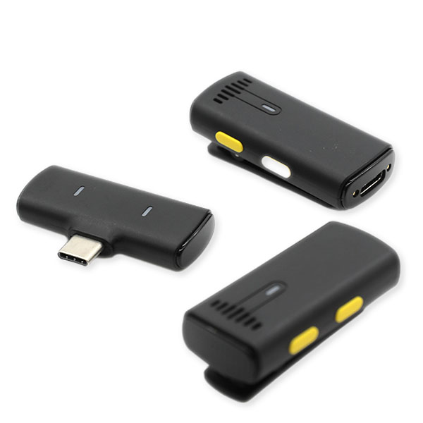 DI Microphone Yellow  - Two Mic and Typec input