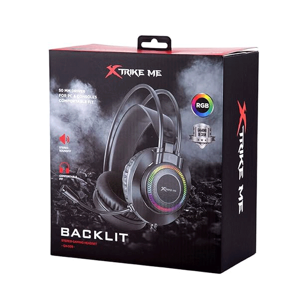 Xtrike Me Backlit, Stereo Gaming Headset GH-509