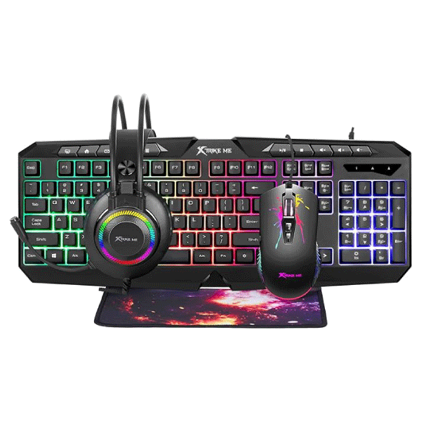 Xtrike Me Combo 4in1 Gaming Kit CMX-410