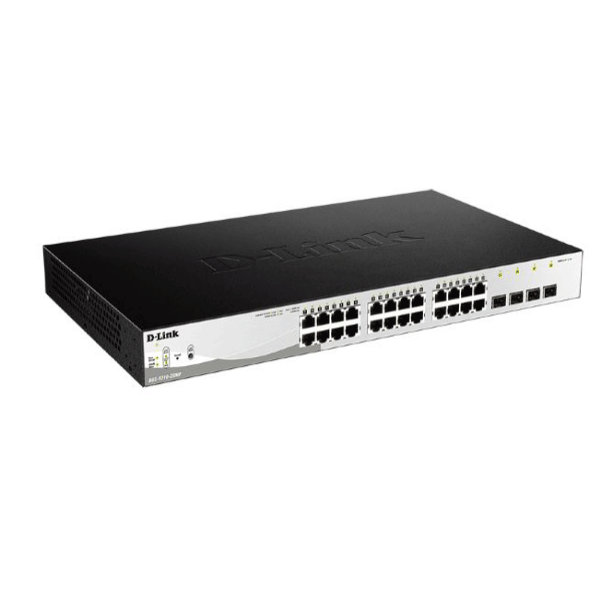 D-Link DGS-1210-28MP 24-PORTS POE + 4-PORTS GE/SFP