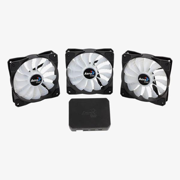 AEROCOOL P7-F12 Pro 12CM RGB FAN x 3