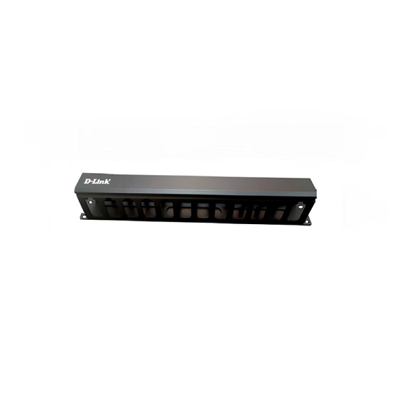 D-Link 19"1U CCS Type Metal cable Management Bar with cover