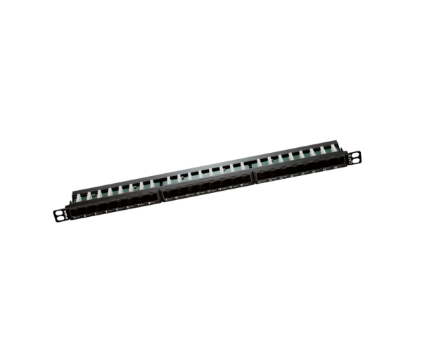 D-Link 24 Port Cat6 Unshielded Fully Loaded Patch Panel - Keystone Type -0.5U