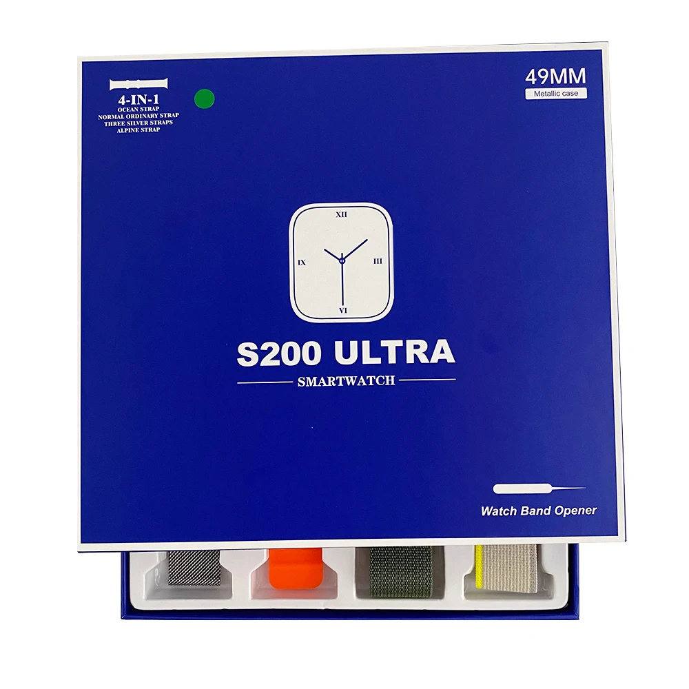 S200 ultra 4in1 smart watch
