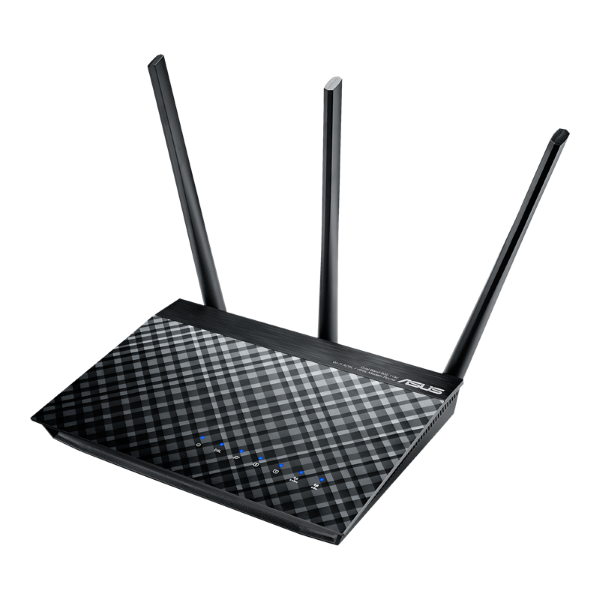 ASUS AC750 Dual-Band ADSL/VDSL Wi-Fi Modem Router with Parental Controls