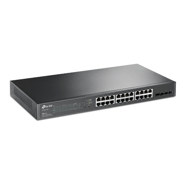 TP-Link JetStream 28-Port Gigabit Switch with 24-Port PoE