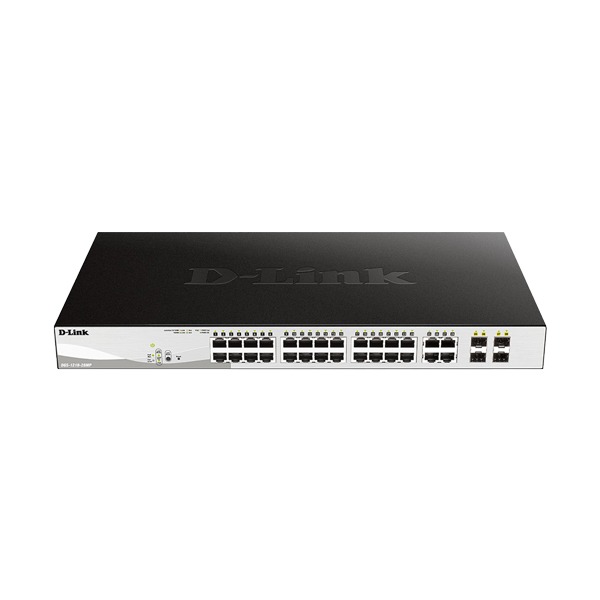 D-Link DGS-1210-28P 24 POE PORTS +4 GIGABIT SFP PORTS