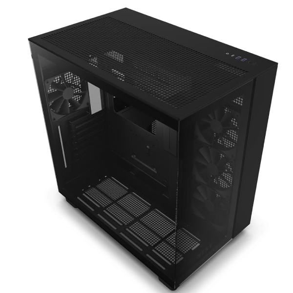 NZXT H9 FLOW ATX MID TOWER CHASSIS ALL BLACK COLOR