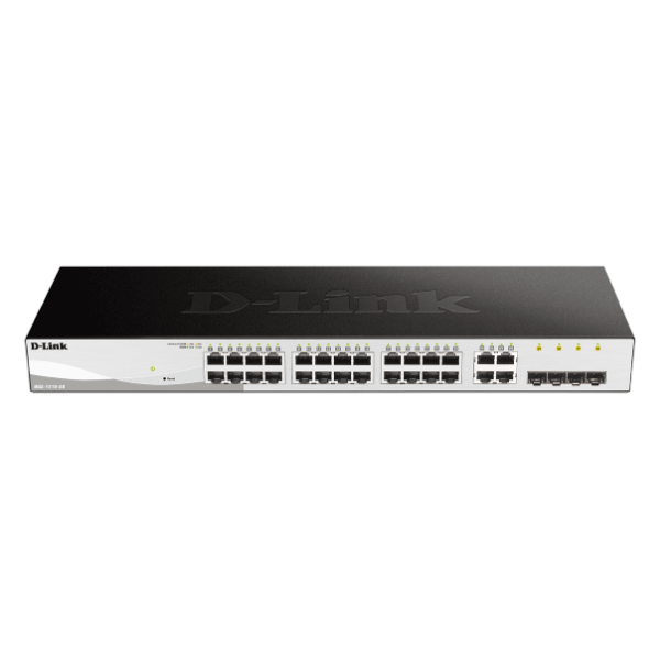 D-Link DGS-1210-28 24-Ports+ 4 SFP ports