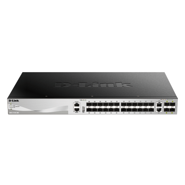 D-Link DGS-3130-30S 30-Ports Layer 3 Stackable Managed Switch