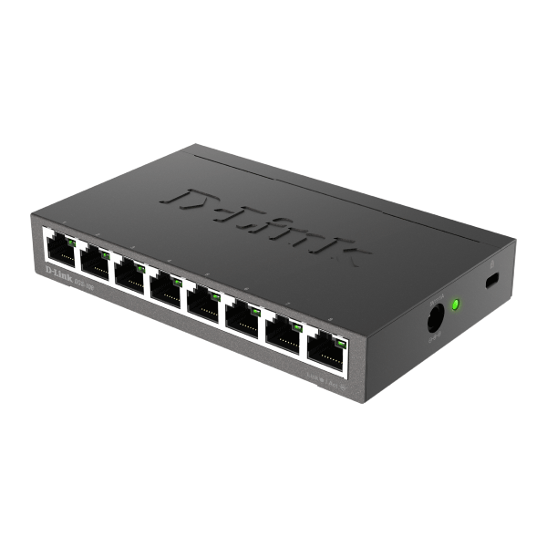 D-Link DGS-108 Gigabit Unmanaged Switch (EU)