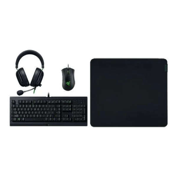 Razer Power up bundle V2 ( black shark v2 x , cynosa , Gigantus,Deathadder essential)