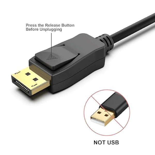 Display PORT Cable/ Male 1.8m -- DP18