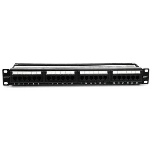 EUSSONET Patch Panel UTP Cat6 24 Port - (PP2406)