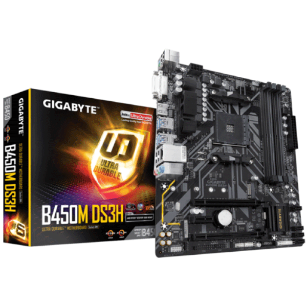 GIGABYTE B450M DS3H
