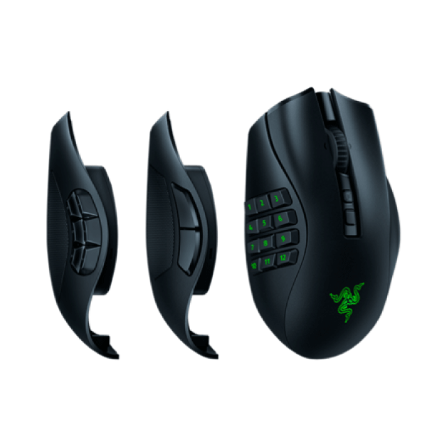 Razer Naga Trinity Multicolor Wired MMO Gaming Mouse