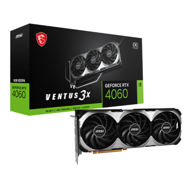 MSI GeForce RTX 4060 VENTUS 3X 8G OC