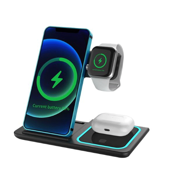 Charging Station Foldable-455 Black