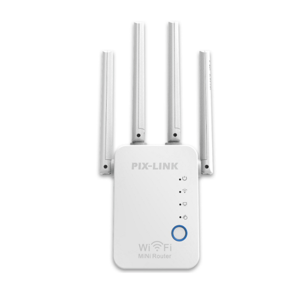 PIX-LINK WR16Q WiFi Repeater / Router / Acess Point, White | WR16Q