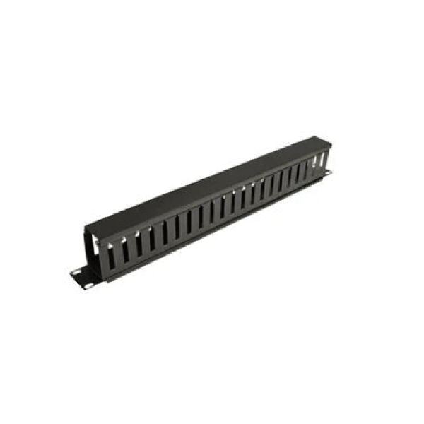 1U Plastic Cable Management With Cover - (MS-CM006)