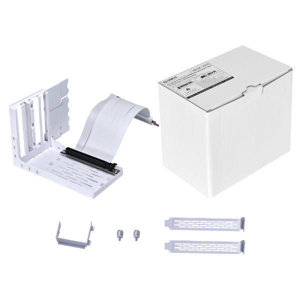 Universal 4- Slots Vertical GPU kit (with Gen 4 riser)