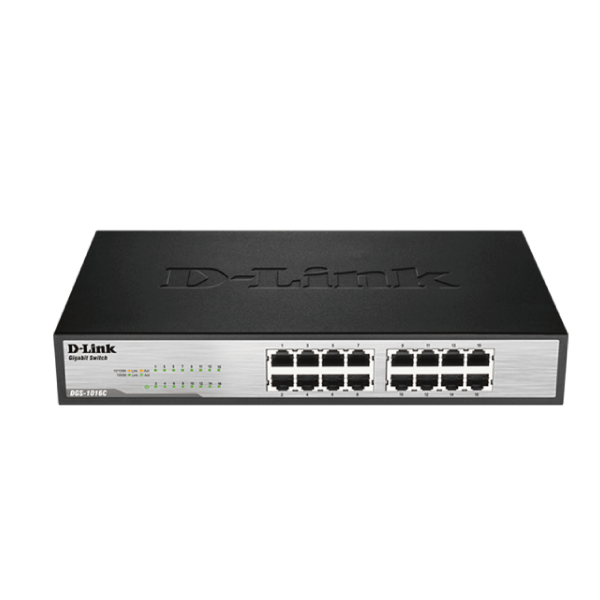 D-Link 16 DGS-1016C/E 16-PORT UNMANAGED SWITCH