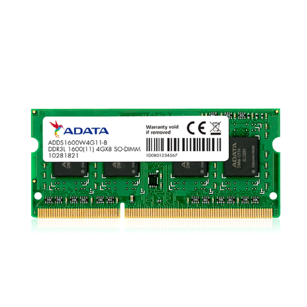 ADATA DDR3L 1600 8GB PC3L-12800 SODIMM