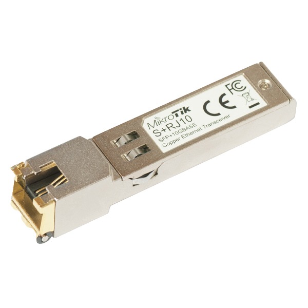 MikroTik RJ45 SFP+ 10/100/1000M/2.5G/5G/10G copper module