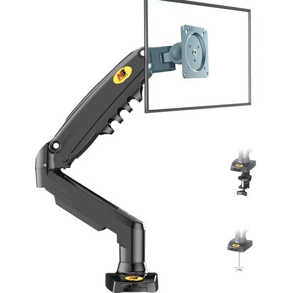 SINGLE DESKTOP ARM Gas Spring 17-30" LCD LED