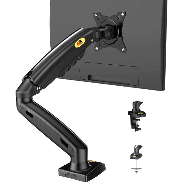 SINGLE DESKTOP ARM Gas Spring 17-30" LCD LED
