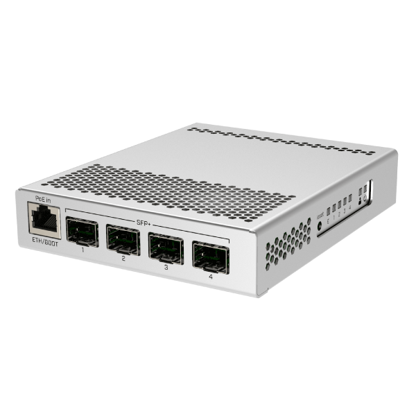 MikroTik Cloud Router Switch 305-1G-4S+IN (RouterOS L5), desktop enclosure (EU)