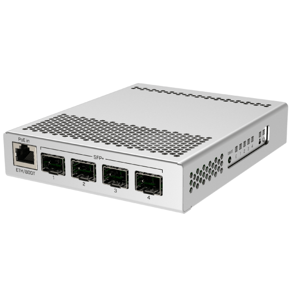 MikroTik Cloud Router Switch 305-1G-4S+IN (RouterOS L5), desktop enclosure (EU)