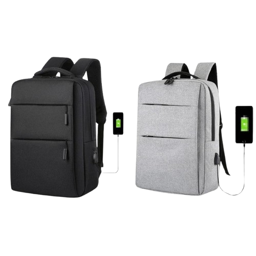 Backpack For Tablets & Laptops Up To 15.6″ – Waterproof – Electronics Protection  – Scratchproof – USB Charge Port – 42 X 12 X 30 Cm