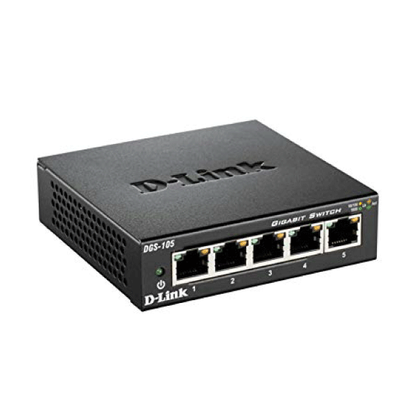 D-Link 5-Port 10/100/1000 BASE-T Metal Switch UK