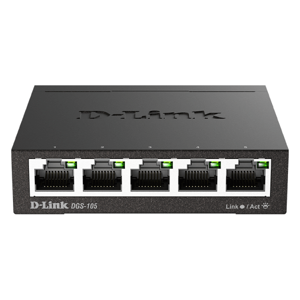 D-Link 5-Port 10/100/1000 BASE-T Metal Switch UK