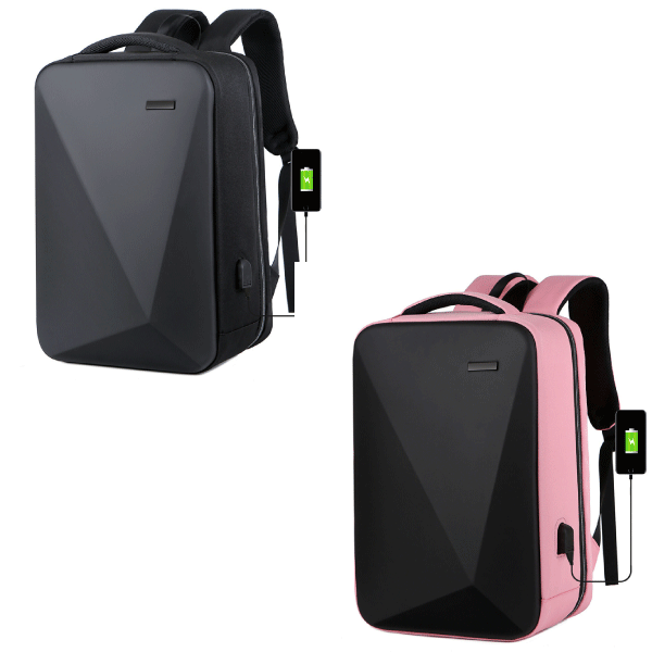 Laptop Backpack 17.3″ Anti-Theft Pin Lock – Waterproof  – Shockproof – USB Charging Port – 30X17X44cm