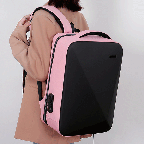Laptop Backpack 17.3″ Anti-Theft Pin Lock – Waterproof – Shockproof – USB Charging Port – 30X17X44cm
