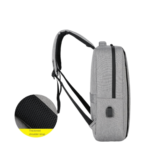 Slim Multifunctional Laptop Backpack – Waterproof – Recharge USB Port – Shock Protection For Electronics – Inner Pocket Compartments