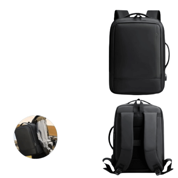 Multifunctional Laptop Backpack – Holds Up To 15.6″ Laptops & Tablets – Oxford Textile – Waterproof – Recharge USB Port