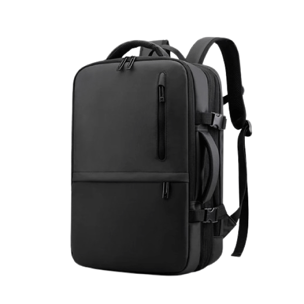 Multi-Layer Large Capacity Expandable Laptop Backpack – USB Charging Port – Holds Up To 15.6″ Laptops & Tablets