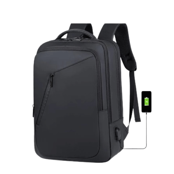 Laptop Backpack For Up To 15.6 Inch – USB Charging Port – Waterproof – Electronics Impact Protection – 41 X 12 X 30 Cm